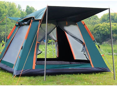 Onetick 6 Kişilik Tenteli Otomatik Kamp Çadırı 240x240x160