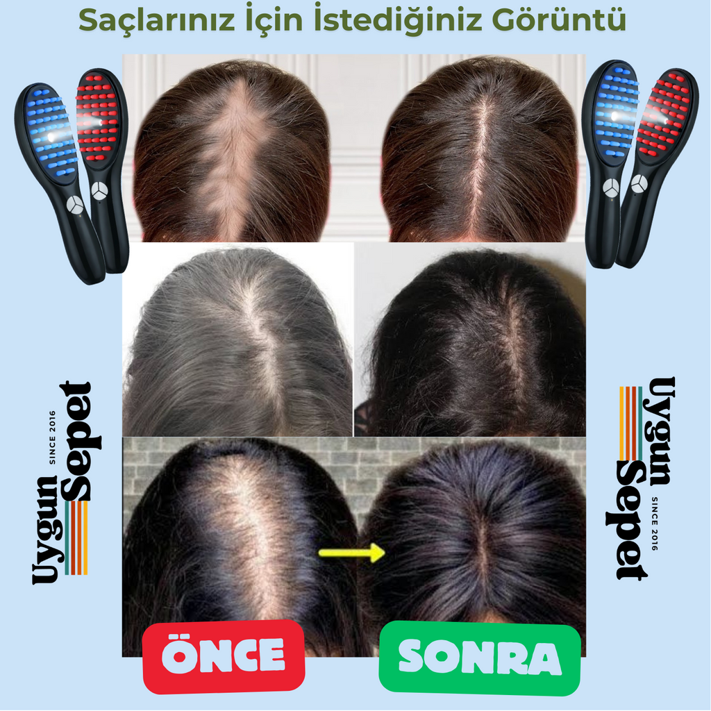 Buharlı Saç Bakım Tarağı