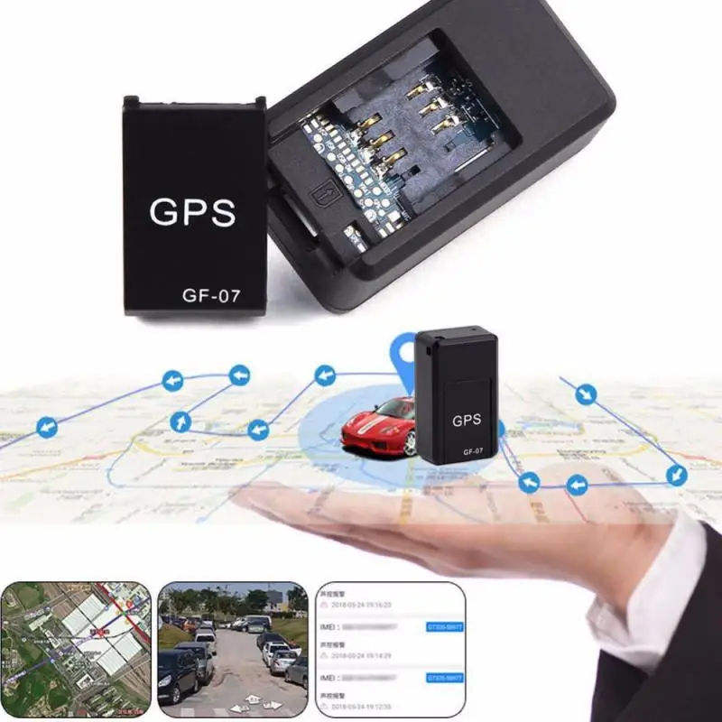 Hırsızlığa Karşı Uydu Konumlandırma Siyah GPS