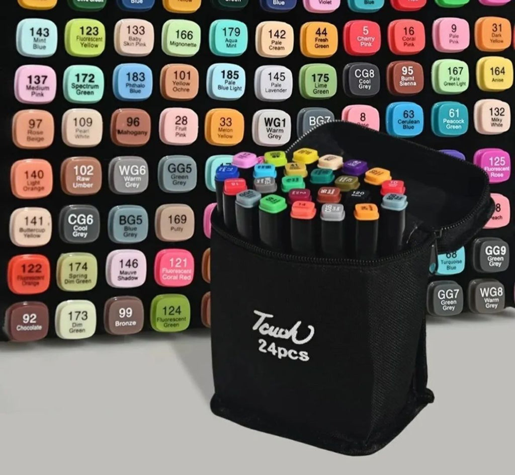 24’lü Çift Uçlu Boyama Kalemi