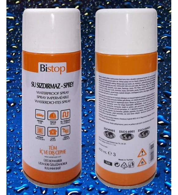 Su Geçirmez Sızdırmazlık Spreyi